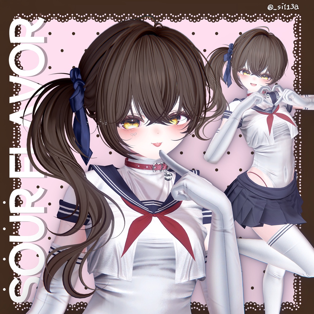【13アバター対応】 Dolly Side Pony💗
