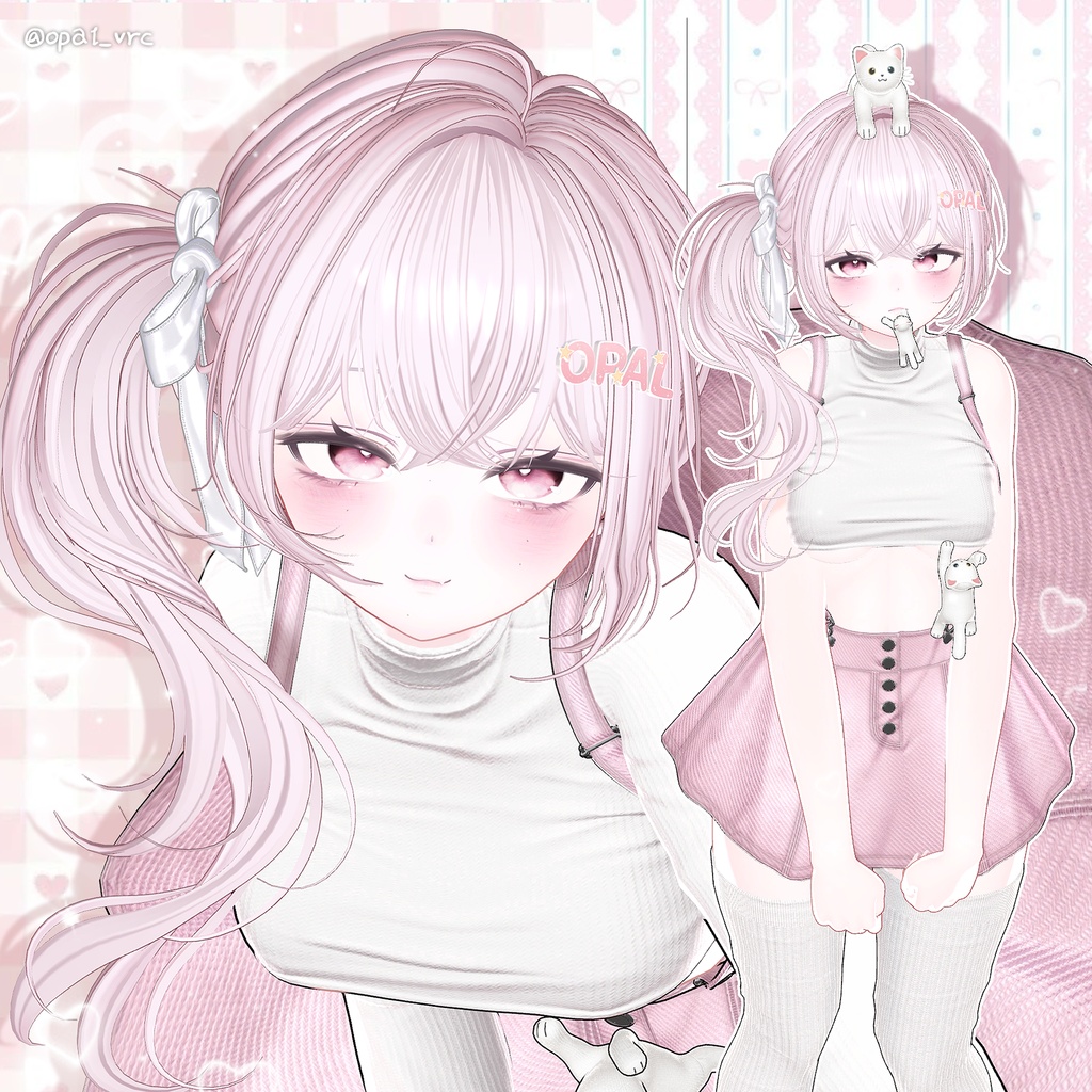 【13アバター対応】 Dolly Side Pony💗