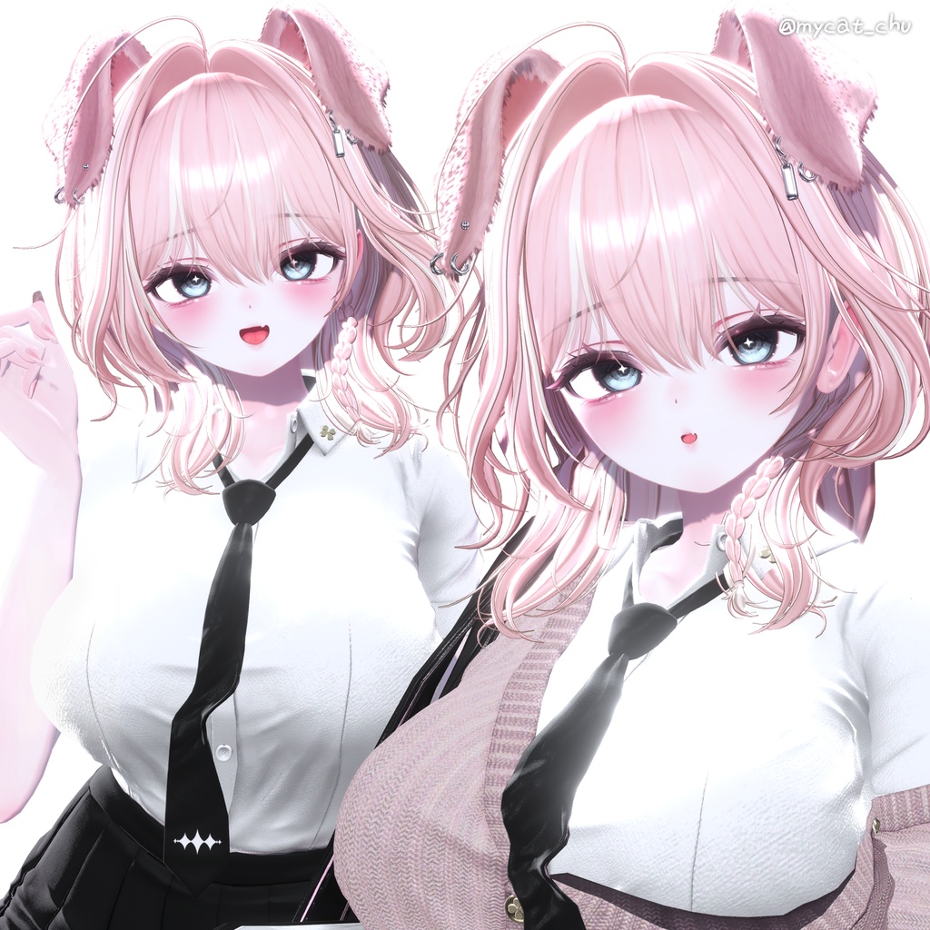 ♡ 30% SALE ♡ 【13アバター対応】 Ruffle Bob Hair🐶