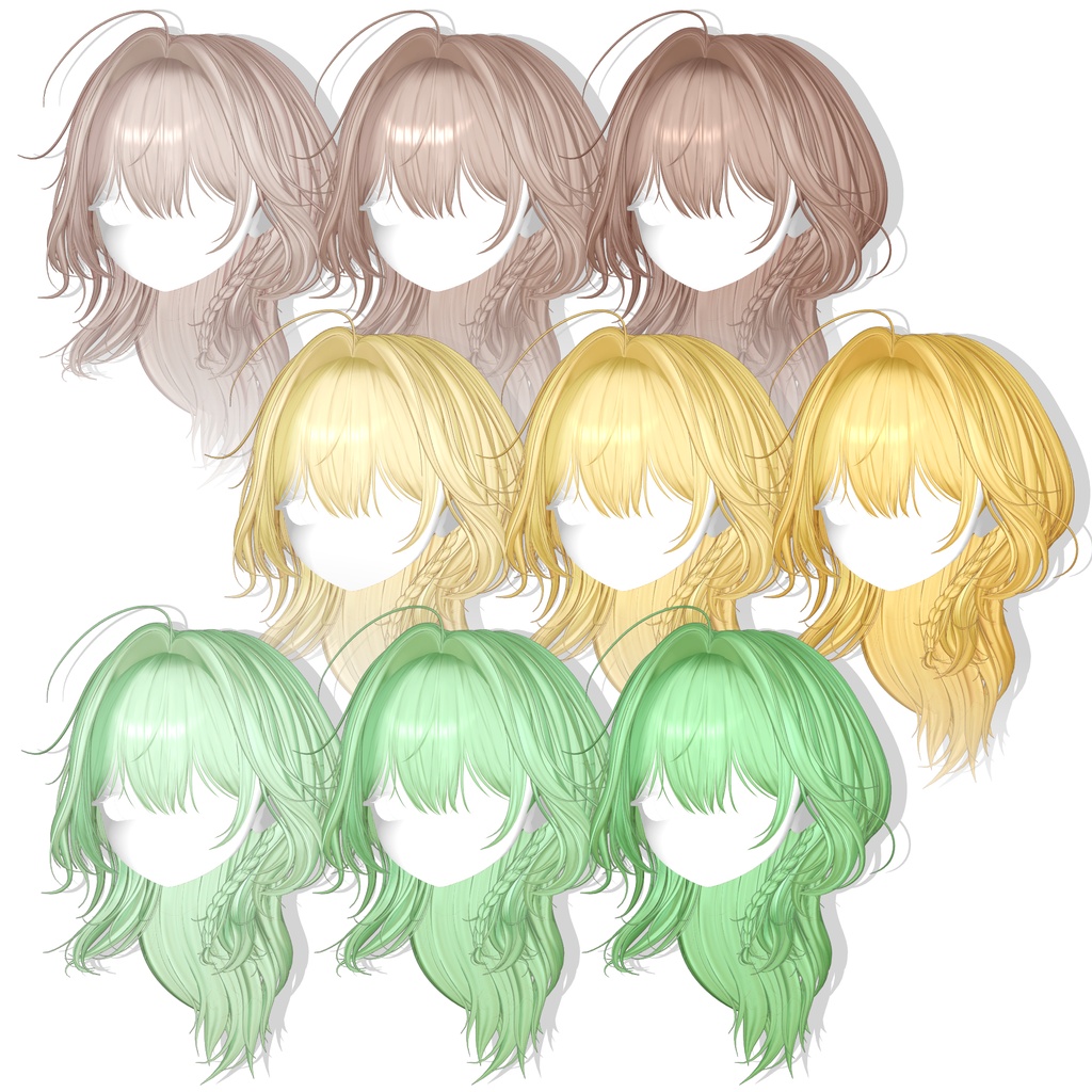 ♡ 30% SALE ♡ 【13アバター対応】 Ruffle Bob Hair🐶