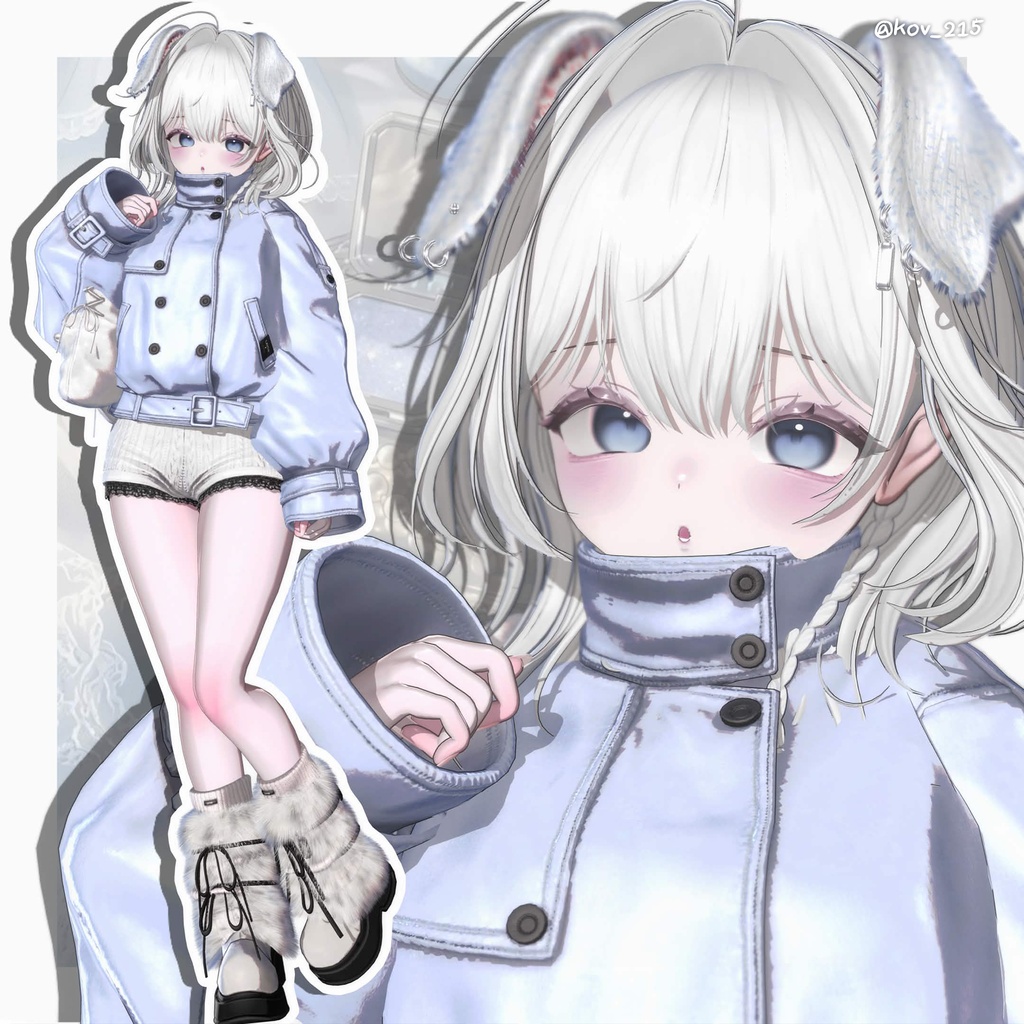 ♡ 30% SALE ♡ 【13アバター対応】 Ruffle Bob Hair🐶