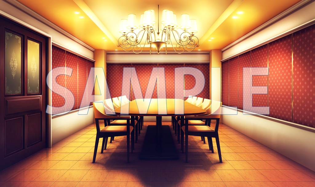 【背景素材】地下通路、プレイルーム、食堂(6052_bg09+bg10+bg11)【時間差分あり】