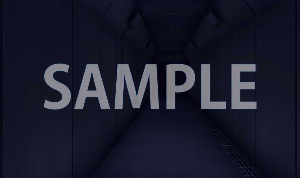 【背景素材】地下通路、プレイルーム、食堂(6052_bg09+bg10+bg11)【時間差分あり】