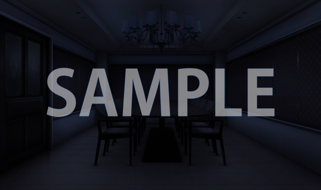 【背景素材】地下通路、プレイルーム、食堂(6052_bg09+bg10+bg11)【時間差分あり】