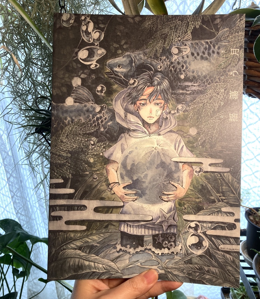 イラスト集【揺蕩う月】