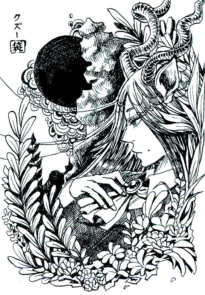 袋小路K　アナログミニ原画【クズー】