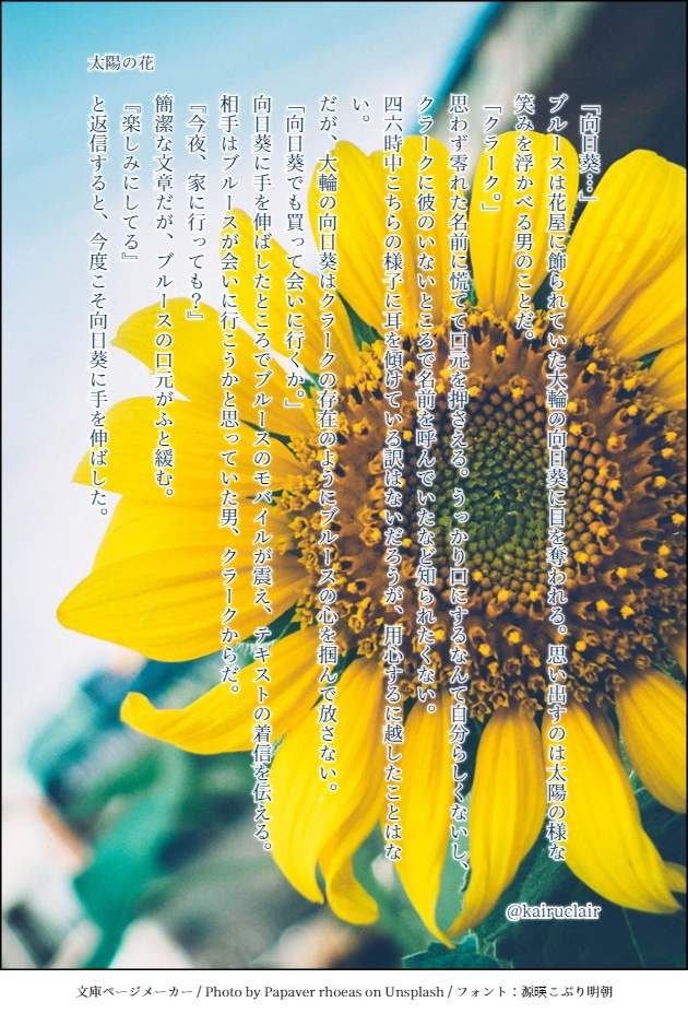 太陽の花