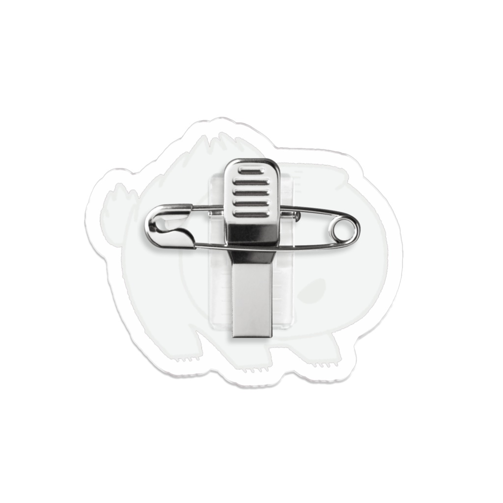 やんのかアクリルバッジ(すこ)