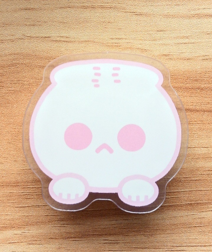 スマホの取っ手　いちごみるく