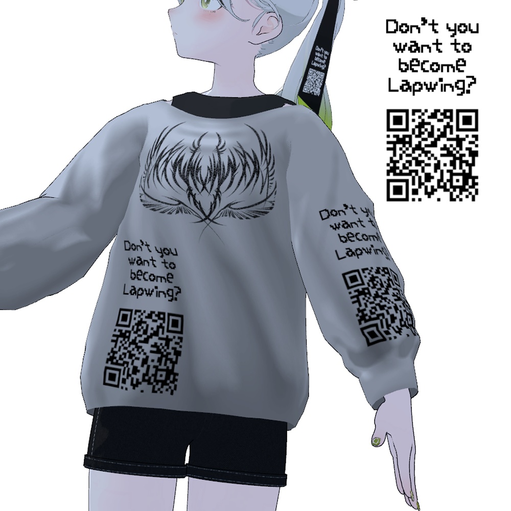 【Lapwing専用】怪文書スウェット