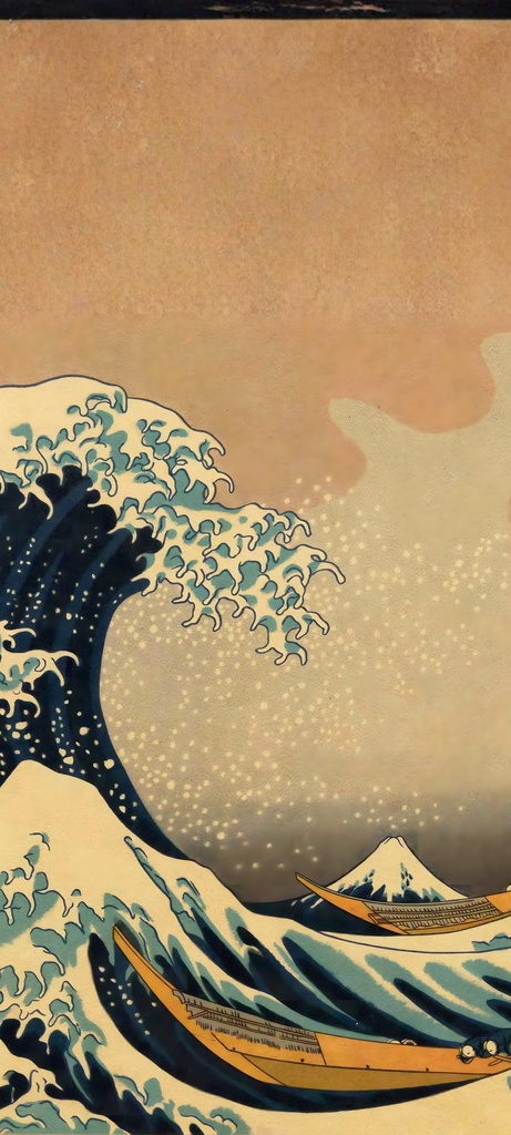 北斎36景 iPhone壁紙セット 全36作品 8K高解像度 1179×2556