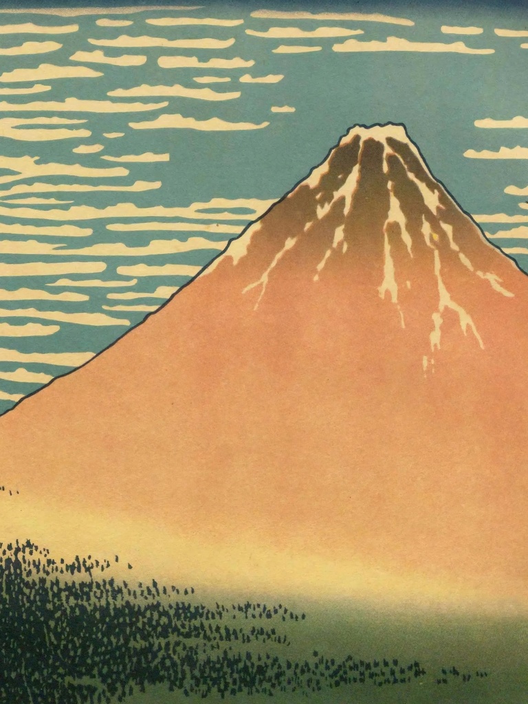 北斎36景 iPad壁紙セット 全36作品 8K高解像度 2048×2732