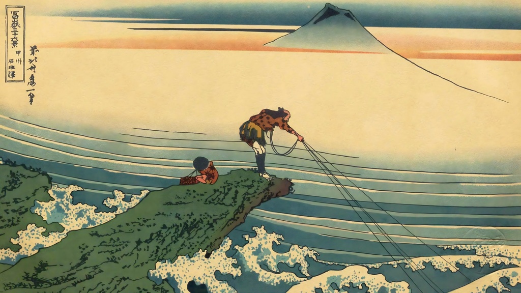 北斎36景 PC壁紙セット 全36作品 4K高解像度 3840×2160