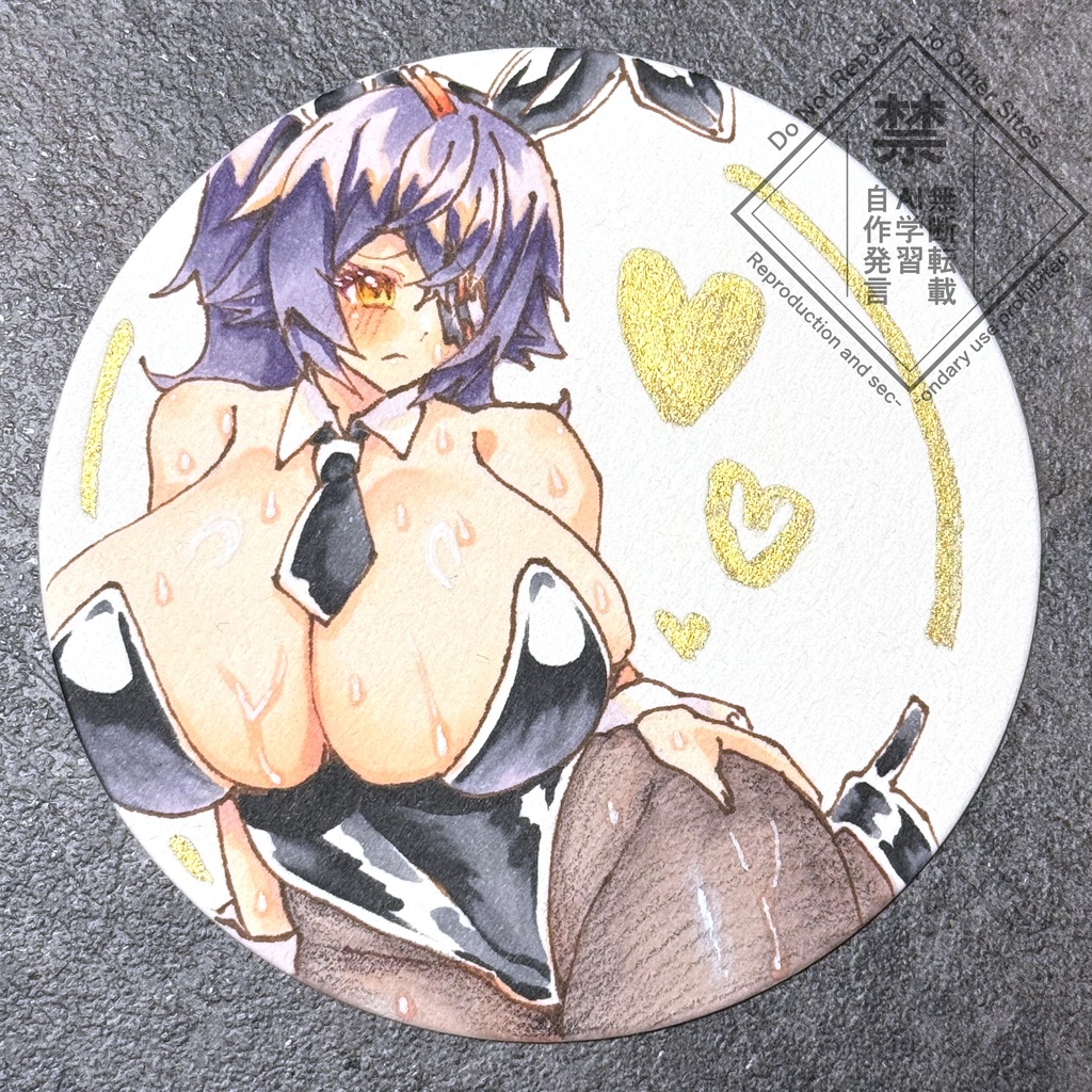 バニー天龍ちゃんコピックミニ原画