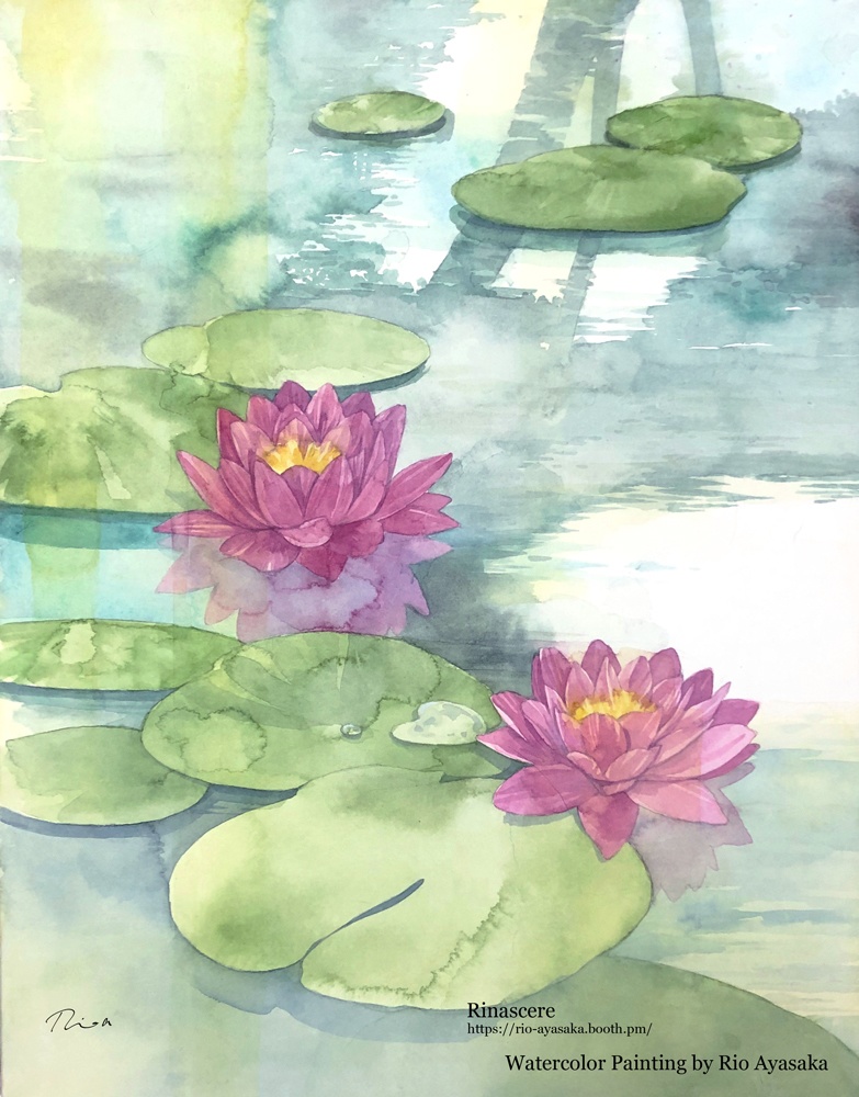 眠りに就く前に（原画)