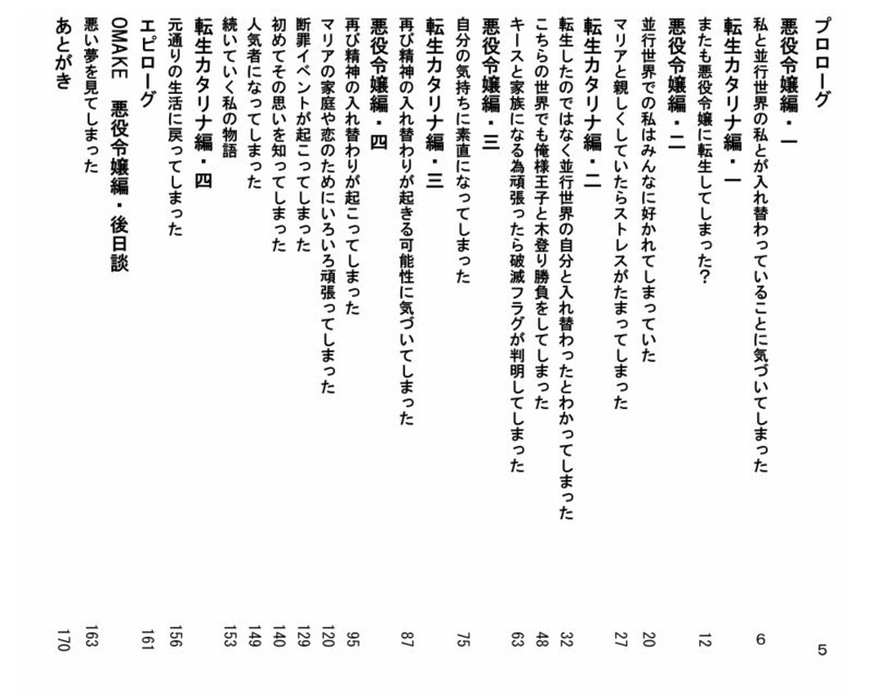 悪役令嬢カタリナと転生カタリナが入れ替わってしまった (2026年2月 バージョンアップ))