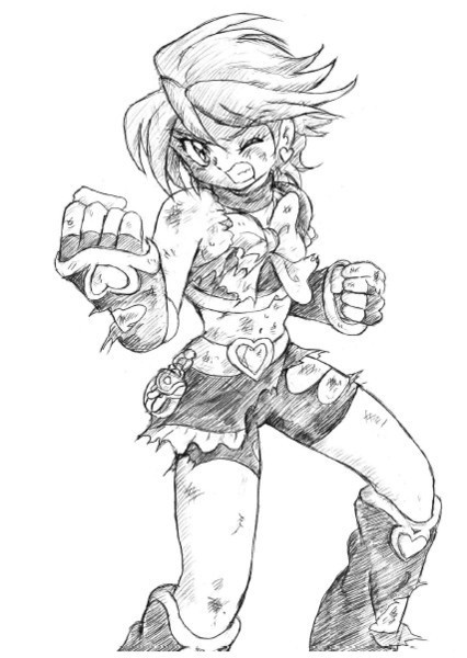 可愛くて凛々しい 推しキュアたちを描いてみたwithリョナ 合本 PDF