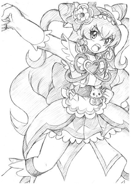 可愛くて凛々しい 推しキュアたちを描いてみたwithリョナ 合本 PDF