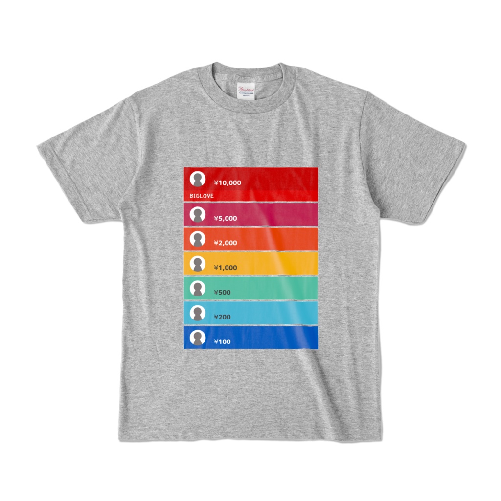 虹スパTシャツ