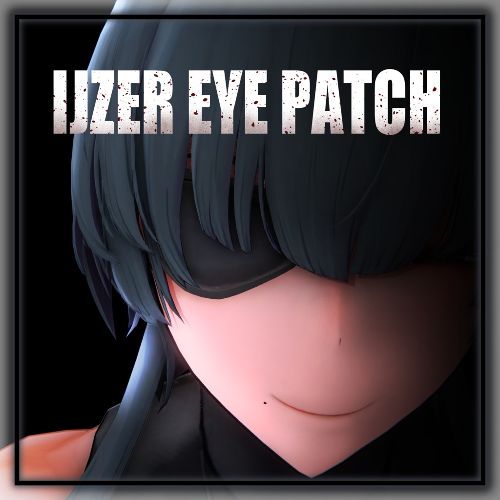 【アイザラ対応】EYE PATCH【VRChat】【MA対応】