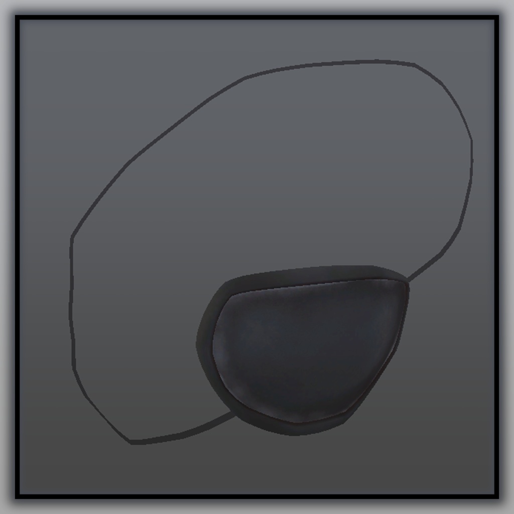 【アイザラ対応】EYE PATCH【VRChat】【MA対応】