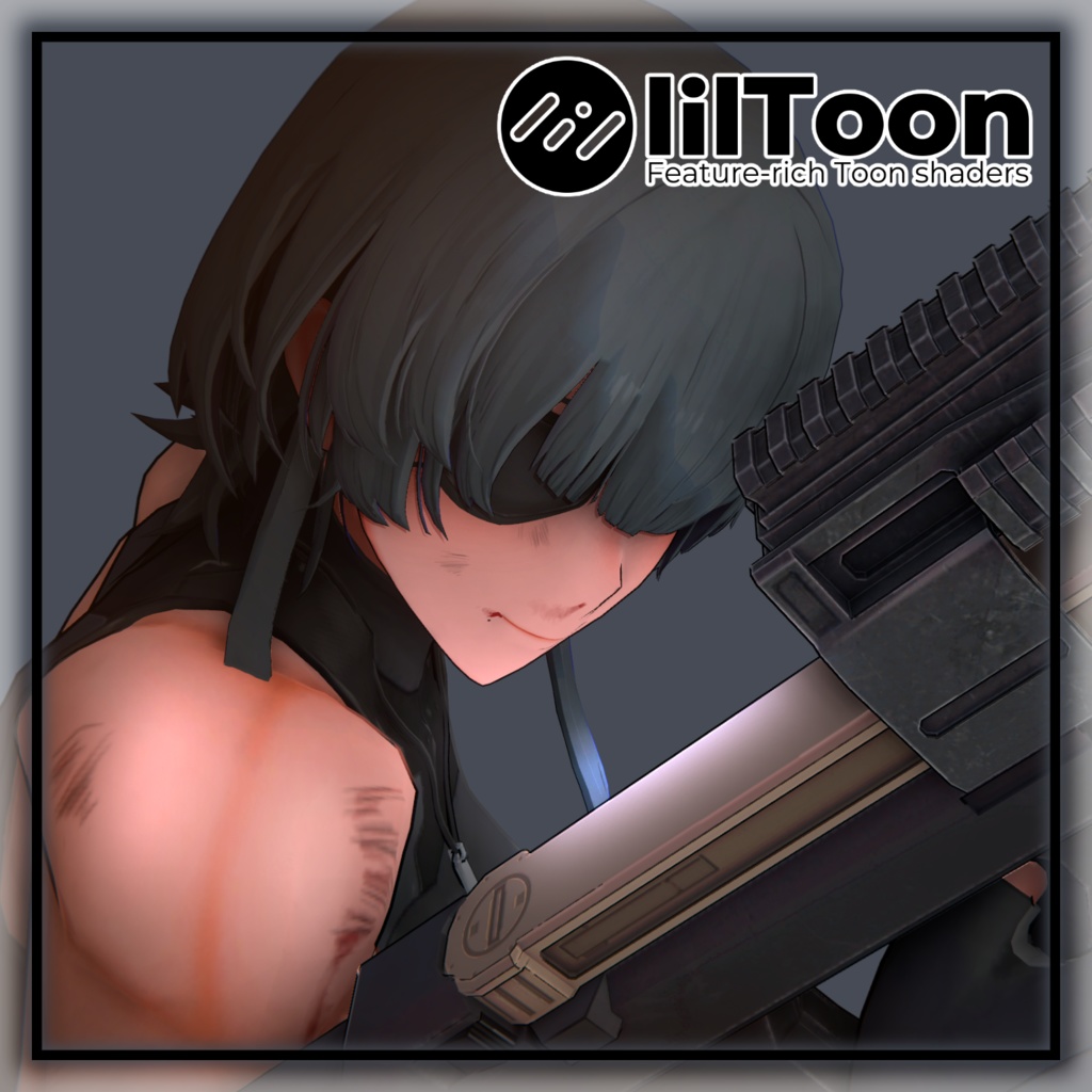 【アイザラ対応】EYE PATCH【VRChat】【MA対応】