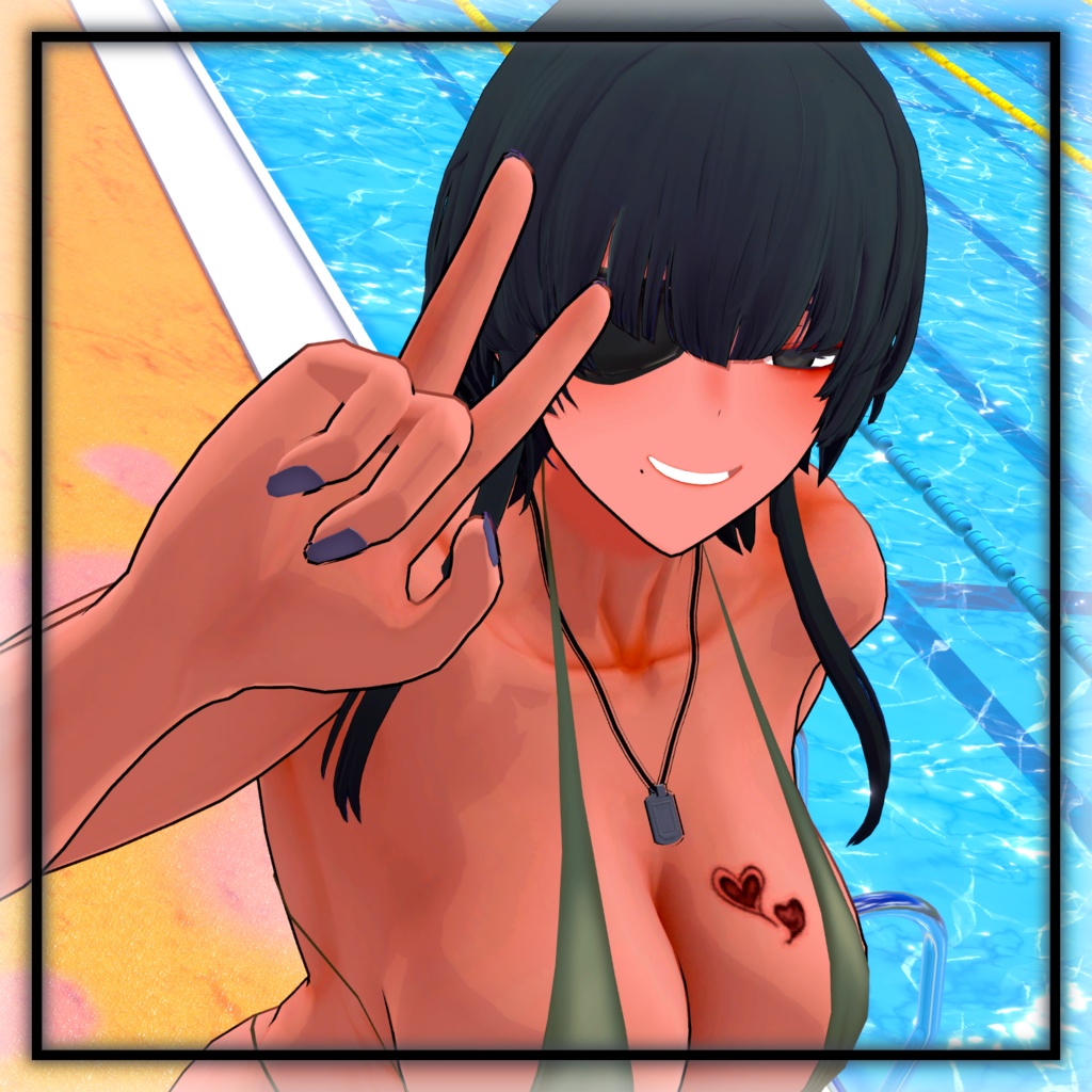 【アイザラ対応】アイザラビキニ【VRChat】【MA対応】