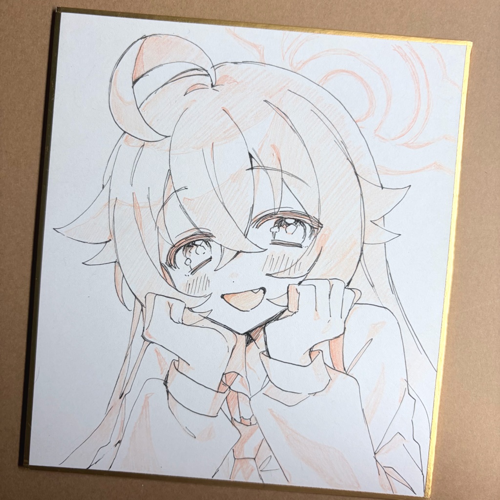 ホシノ ミニ色紙