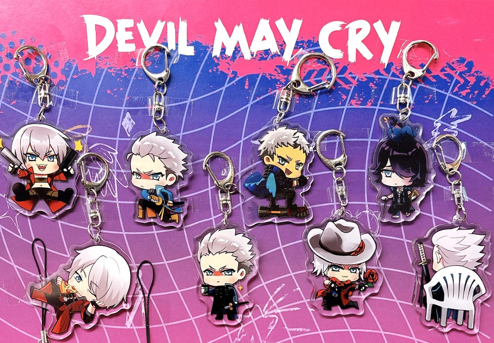Devil May Cryシリーズアクリルキーホルダー - DOKIDOKI - BOOTH
