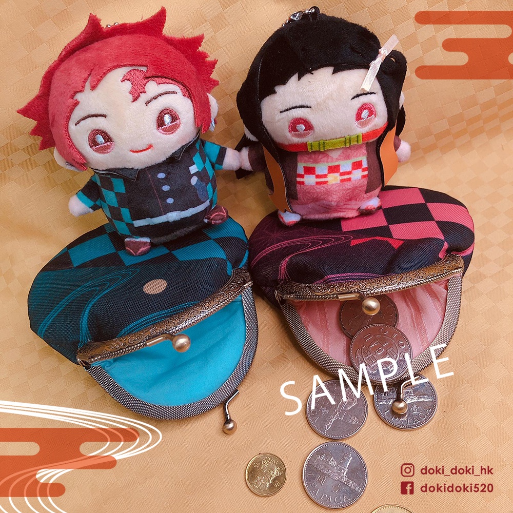 鬼滅の刃キャライメージがま口財布