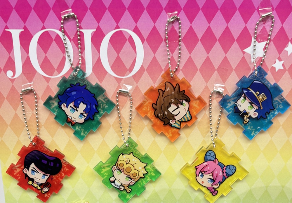 ジョジョアクリルパズル キーホルダー