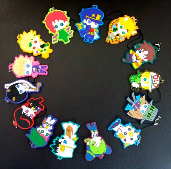 ◆ジョジョ◆ラバーストラップ