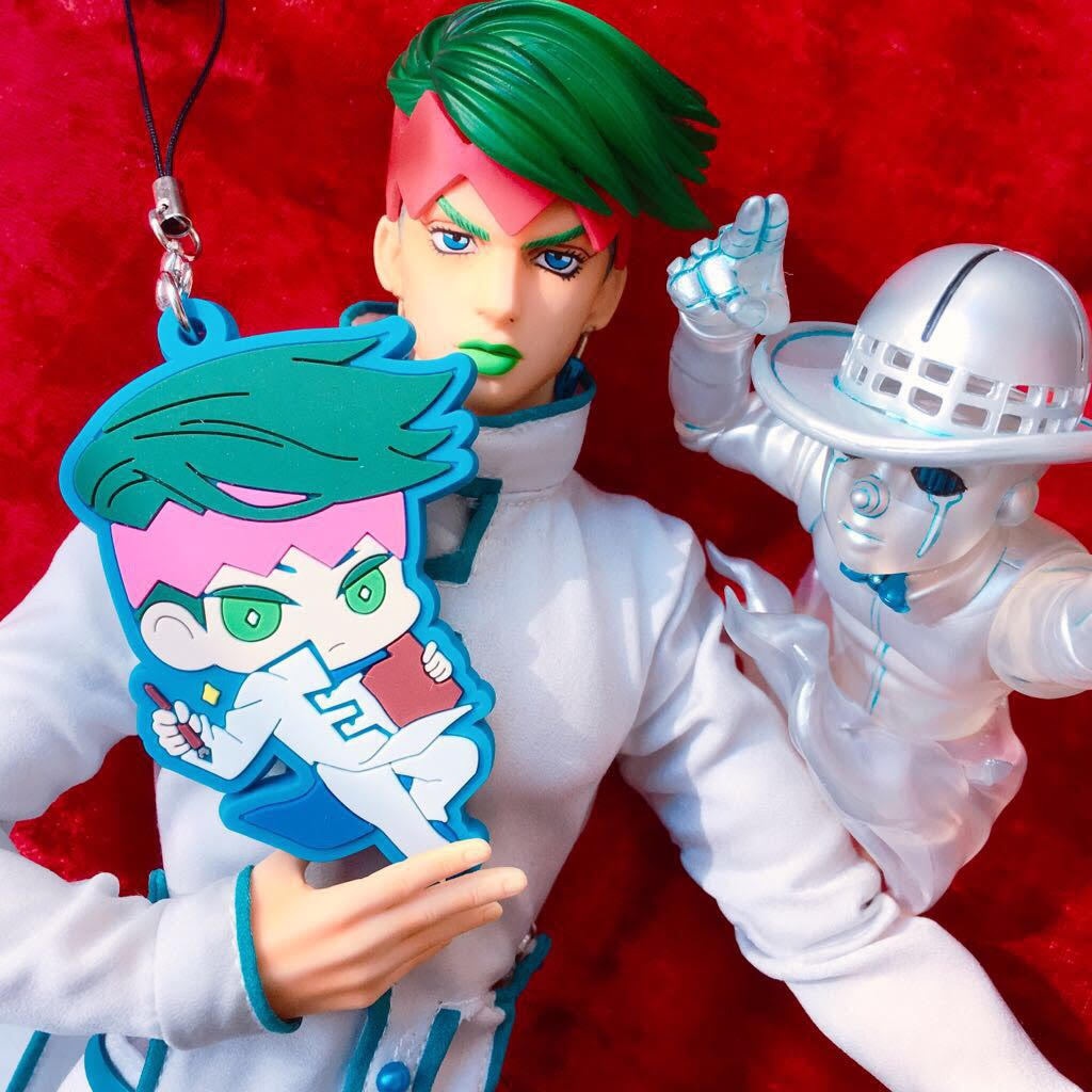 ジョジョラバーストラップ【岸辺 露伴 ver.2+暗殺チーム】