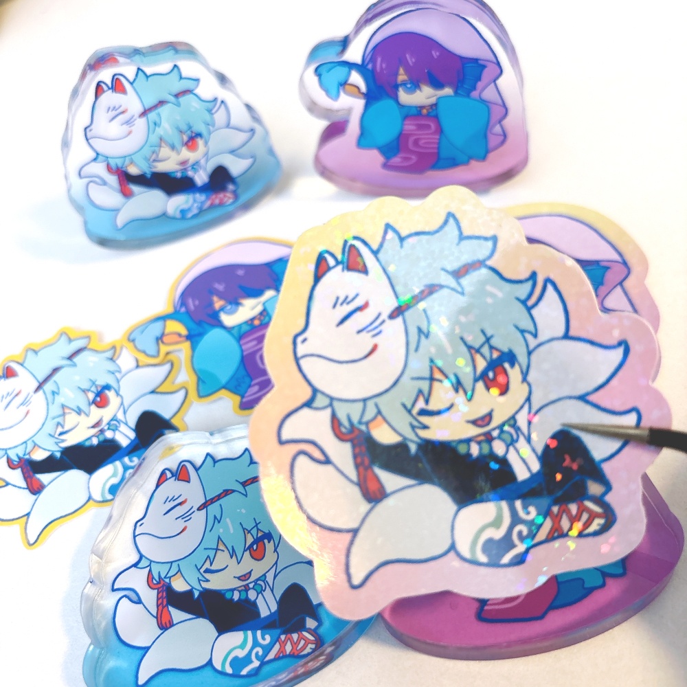 銀高 九蛟 アクリルブロック