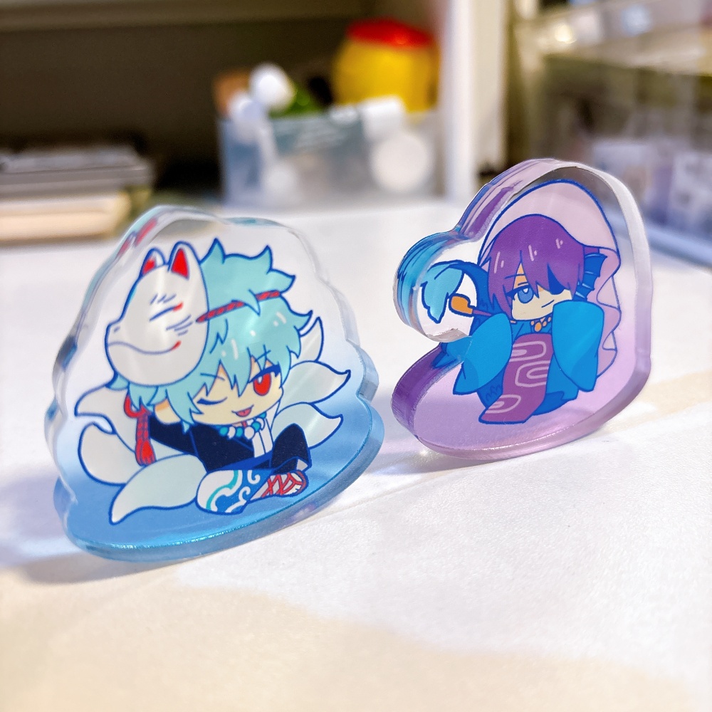 銀高 九蛟 アクリルブロック