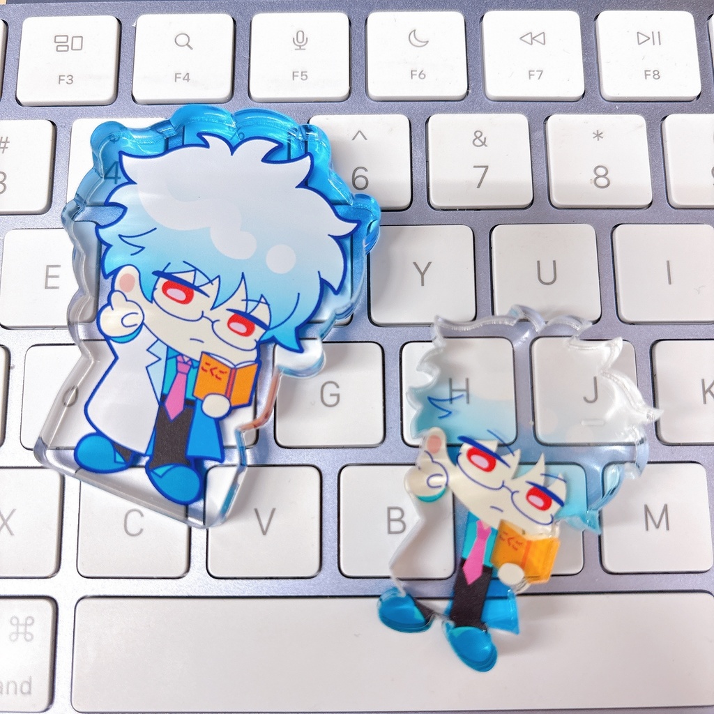 3年Z組銀八先生 お守り アクリルキーホルダー アクリルブロック