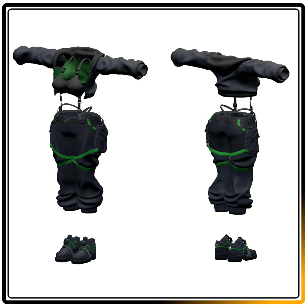 天狐ノ鬼娘 衣装3種類