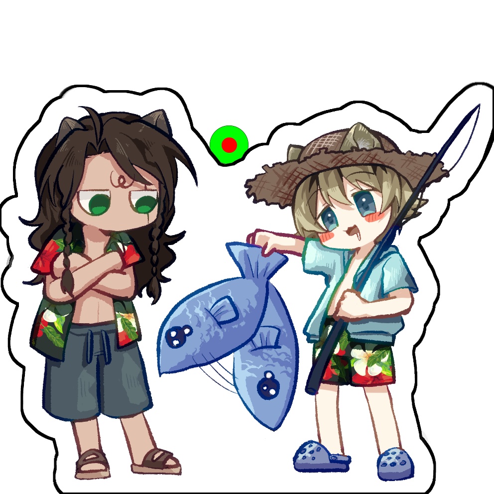 アクリルキーホルダー【レオラギ】