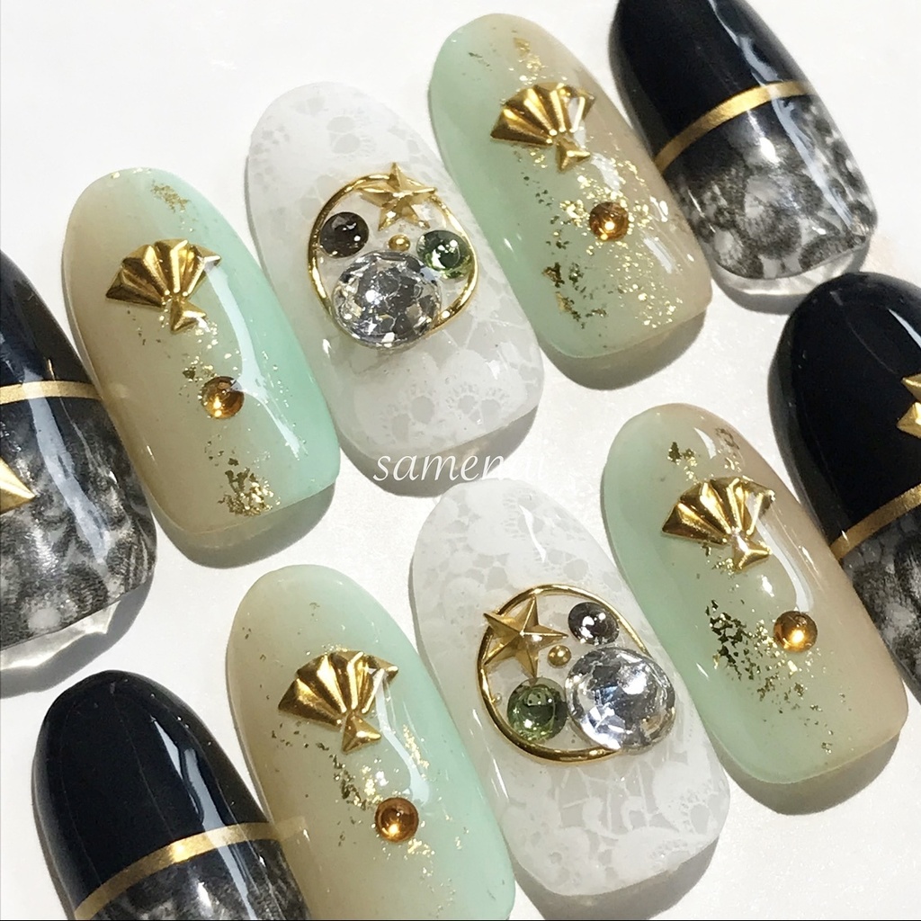 【受注】刀剣乱舞/膝丸 イメージネイルチップ