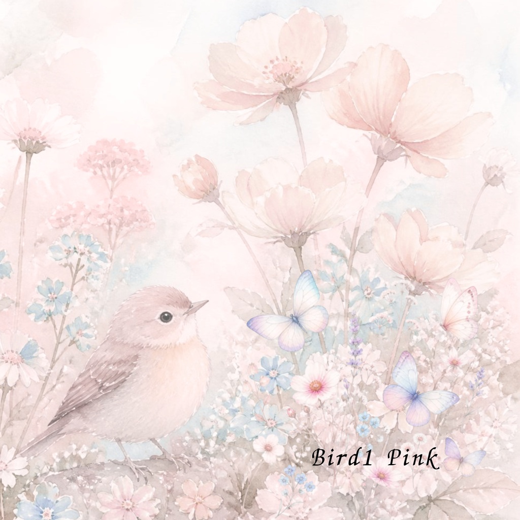 シームレスパターンBird