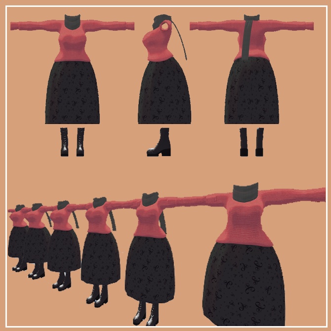 ゆるふわウィンターコーデ【ミルティナ対応】