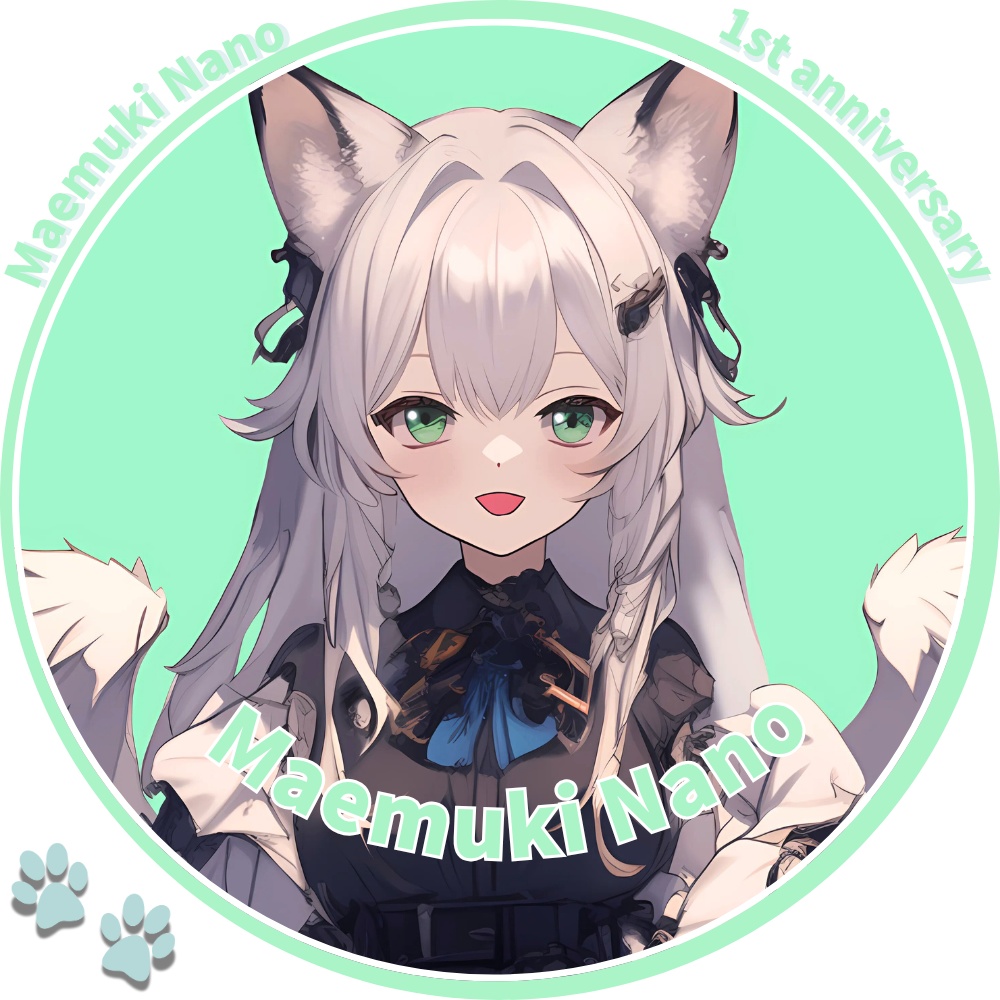 ゲッちゅ!所属で進化した前向なの缶バッチ