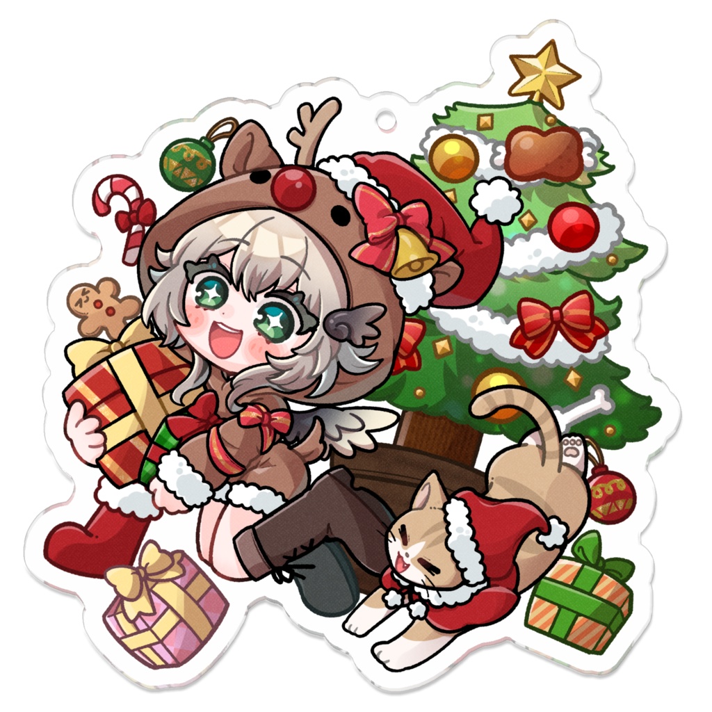 12月31日までの限定販売！プレゼントにとびつきなのちキーホルダー