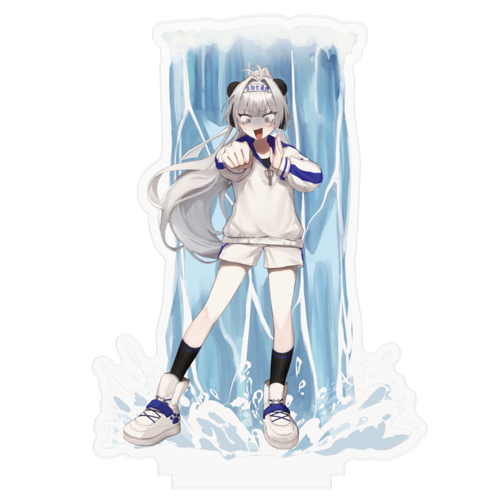 久惹れう🐼24時間配信記念アクスタ📣滝行編