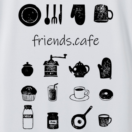 フレカフェTシャツ(ゆにたいデザイン)