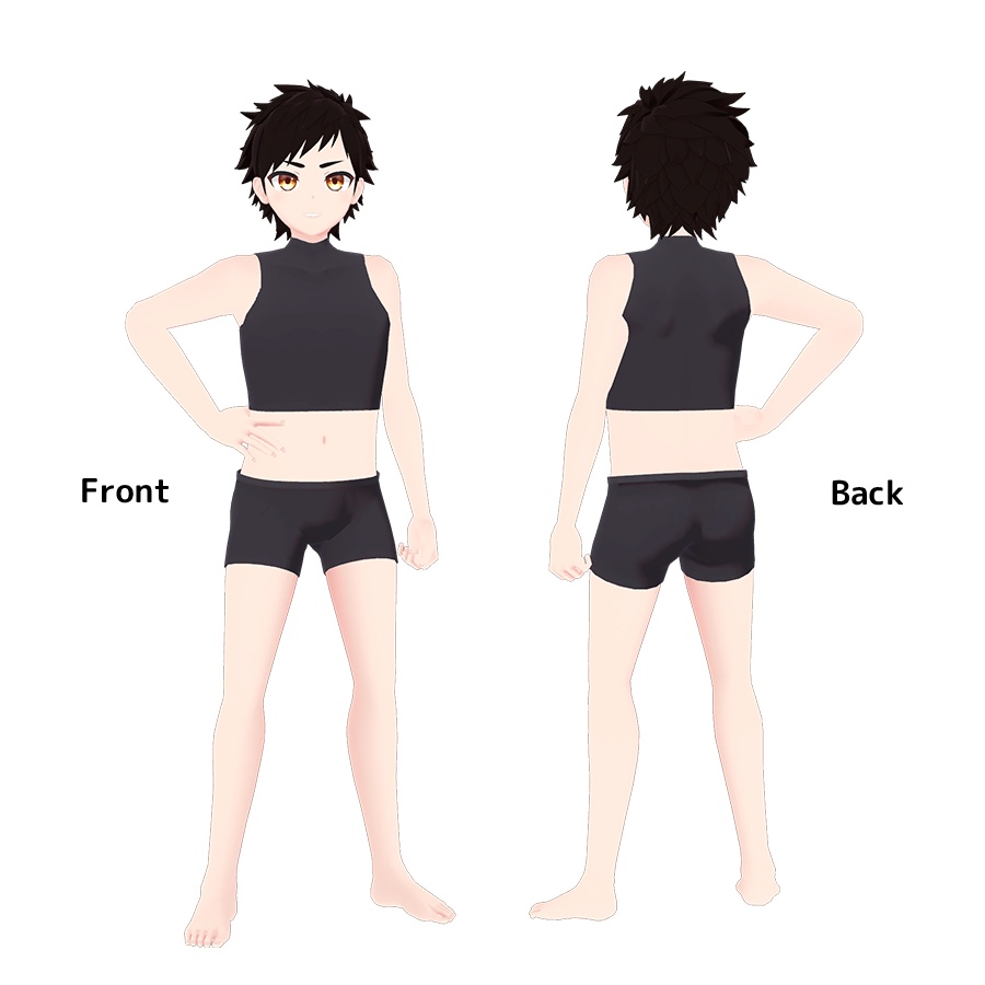 オリジナル3Dモデル「ヒノキ」