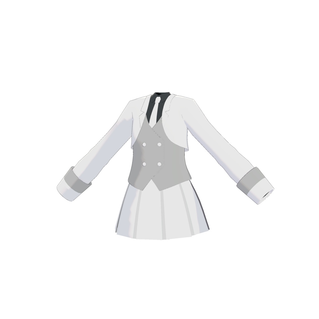 【あまとうさぎアバター対応】knzk.me制服衣装