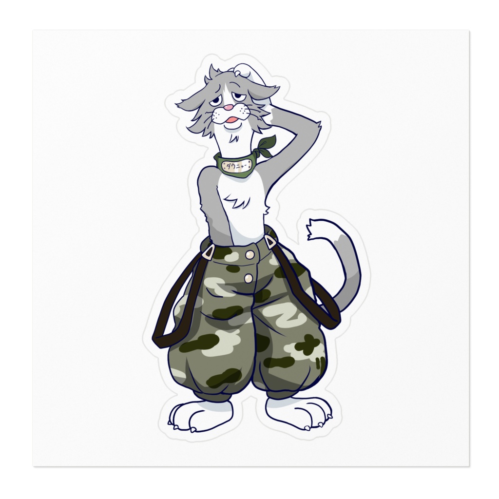 【乙成なでしこデザイン!】ダウニャーステッカー