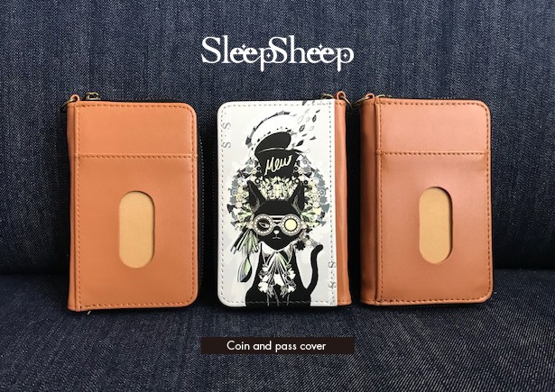 【コインパスケース】動物の花束シリーズ