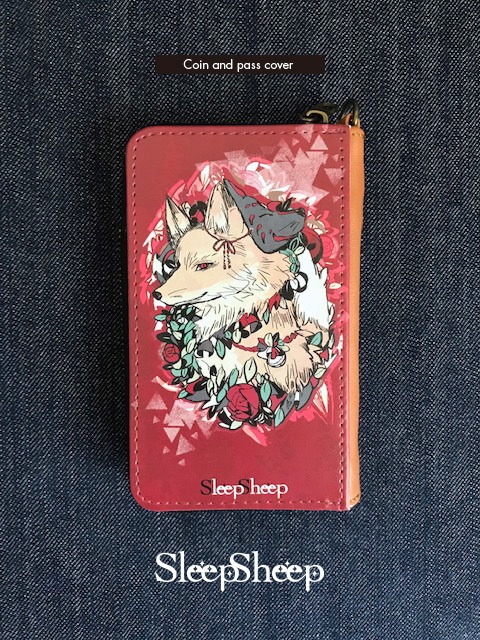 【コインパスケース】動物の花束シリーズ